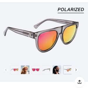 Blenders Polarized Flattop Sunglasses